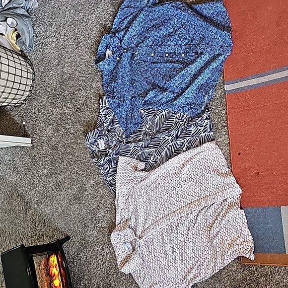 3 STUNNING GOODFELLOW SHORT SLEEVE SHIRTS - Picture 1 of 12